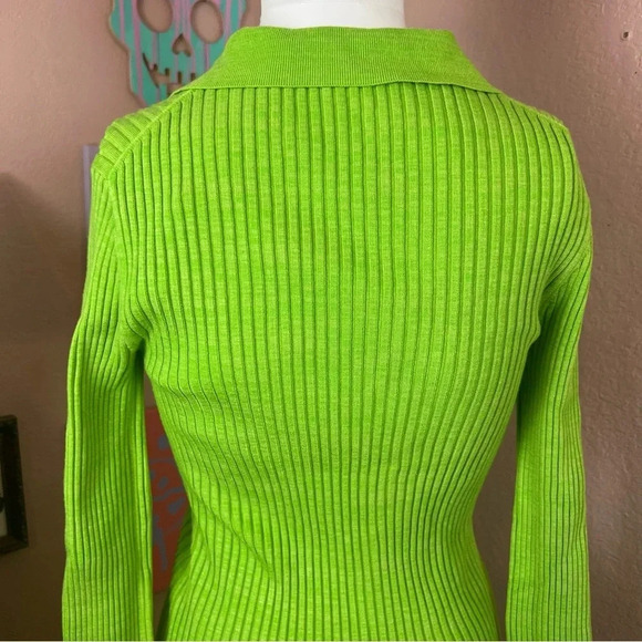 NWT Helmut Lang Ribbed-knit Mini Dress - Picture 5 of 12